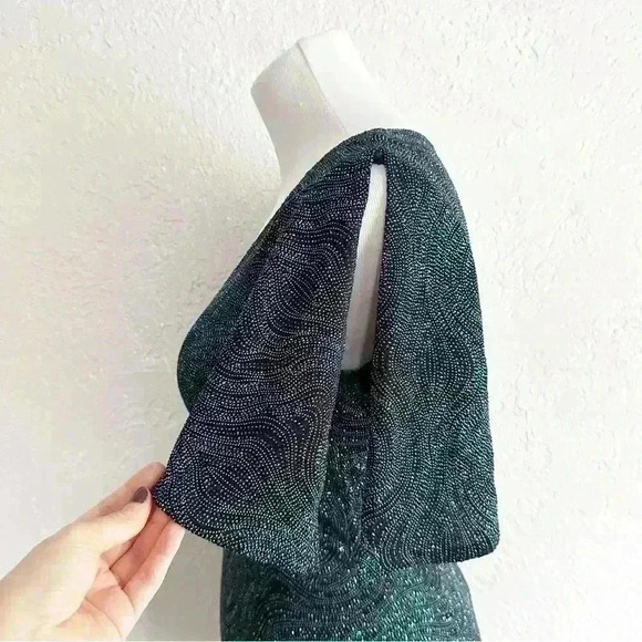 Vintage sparkle fitted top size small - Picture 3 of 13